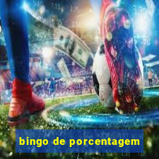 bingo de porcentagem